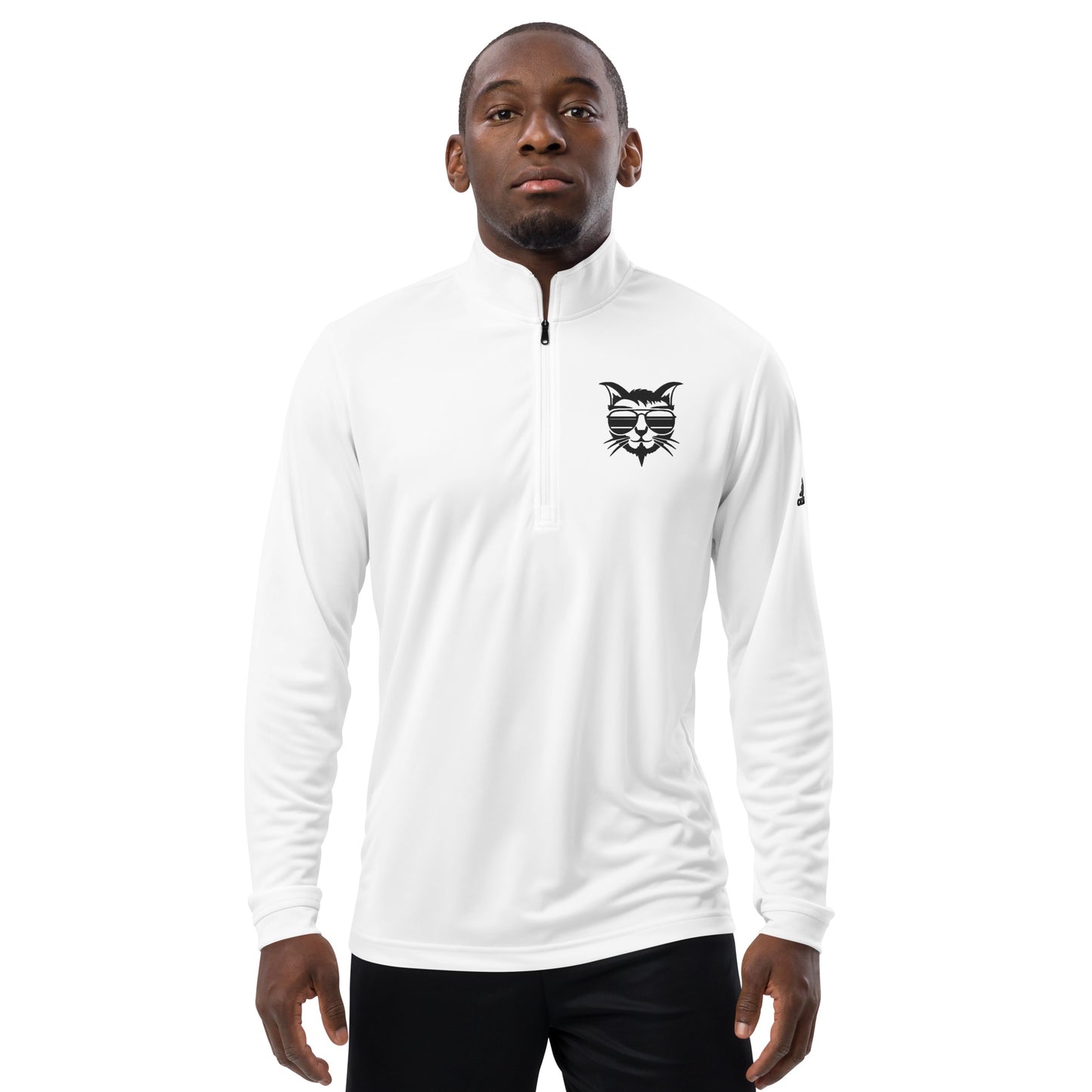 Jacket 1/4 Zip Adidas White/Grey Kool Kat alternate