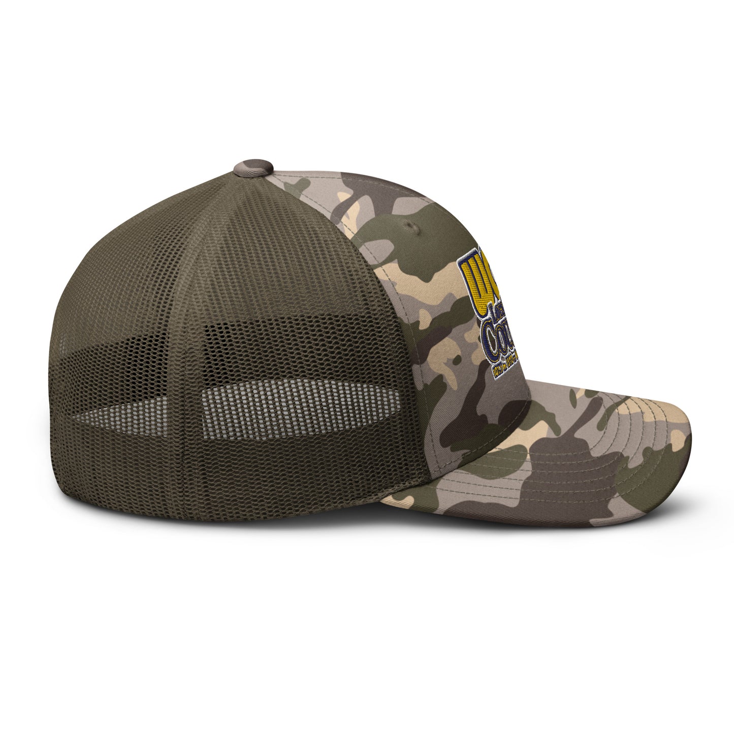 WOBL Camouflage Trucker Hat