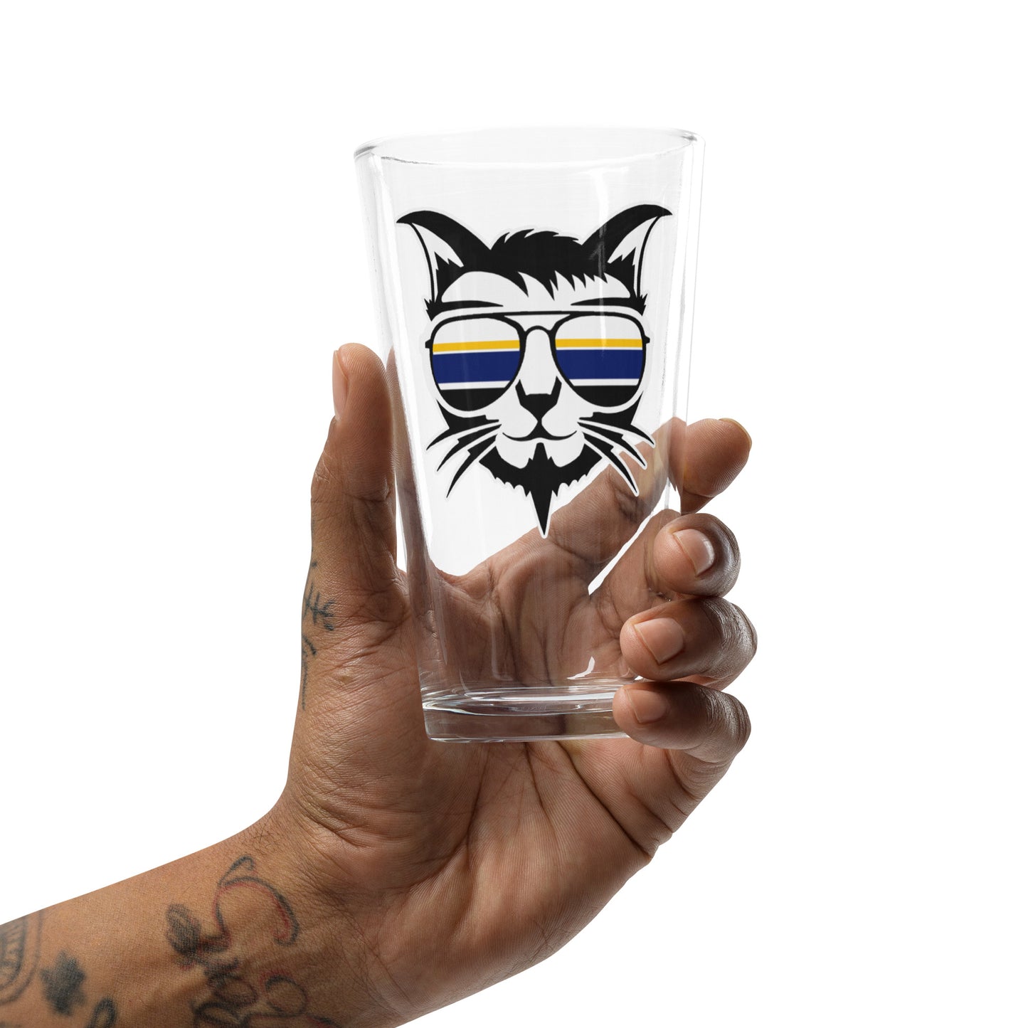 Kool Kat Pint Glass Drinkware