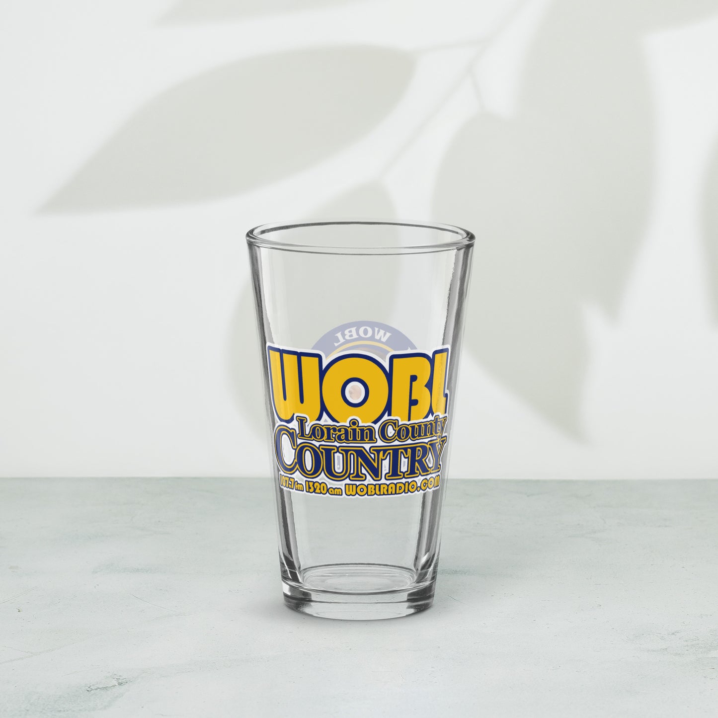 WOBL Pint Glass Drinkware