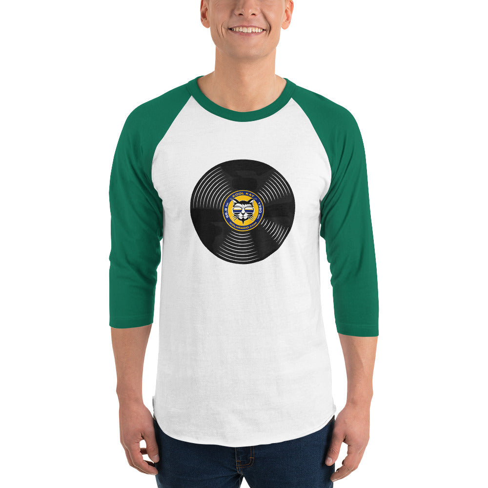 Kool Kat Record 3/4 Sleeve Shirt
