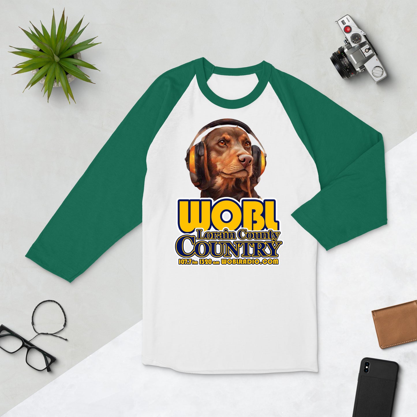 WOBL Chubb 3/4 Sleeve Shirt