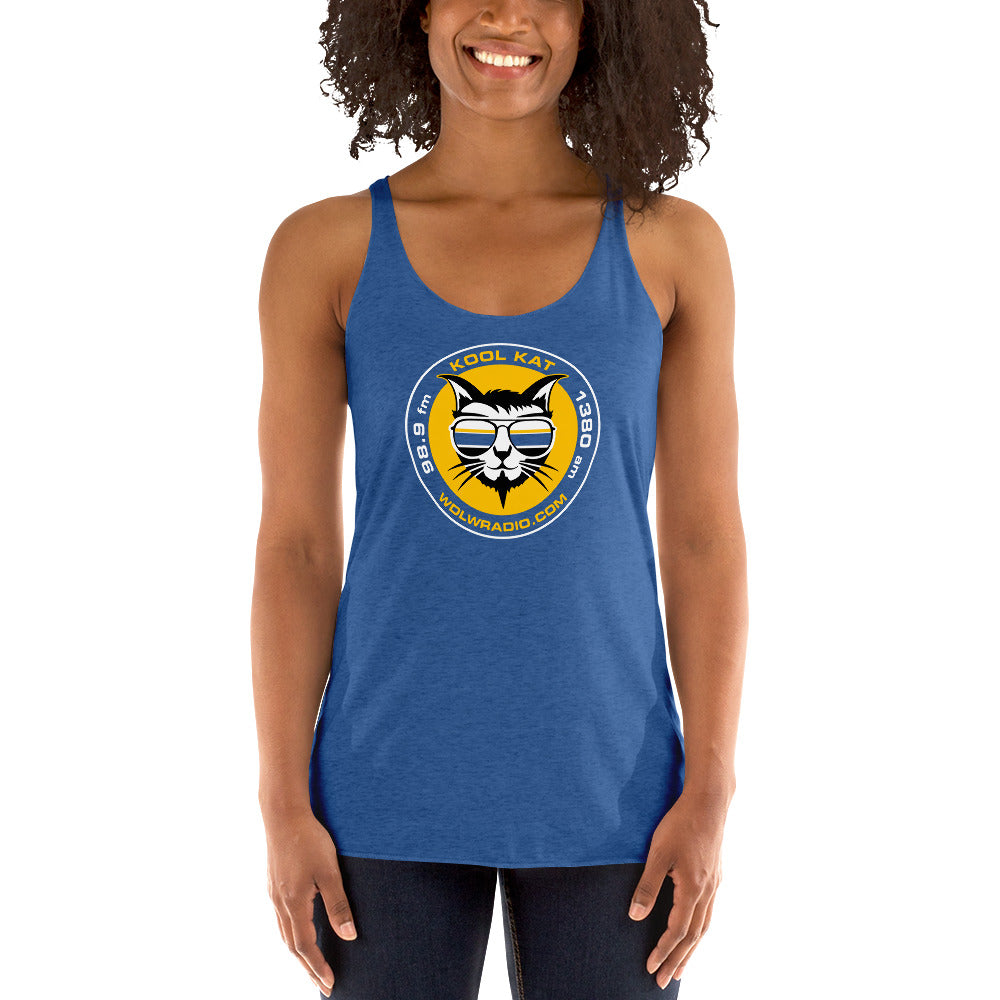 Kool Kat Women's Tank Top Blue